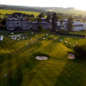 Trilby Tour aerial shot